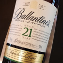 BALLANTINES BLENDED SCOTCH WHISKY 21 ANS