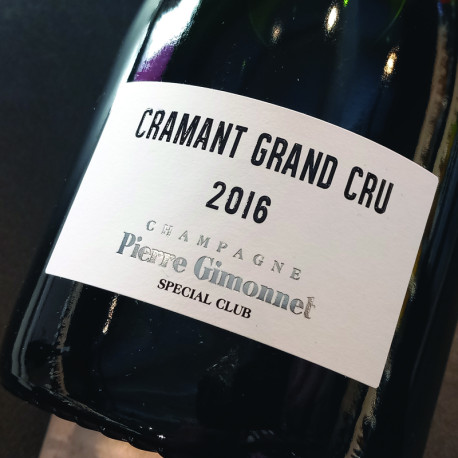 CHAMPAGNE GIMONNET SPECIAL CLUB CRAMANT EXTRA BRUT 2016