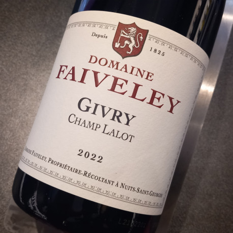 FAIVELEY ROUGE GIVRY CHAMP LALOT 2022